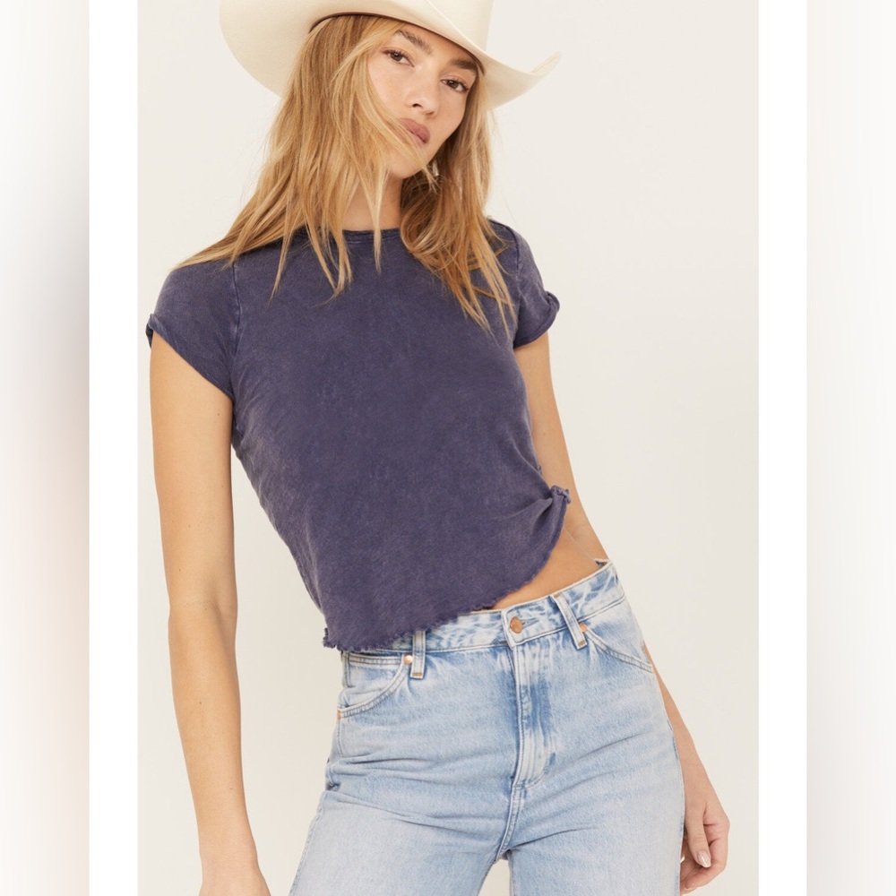 Free People We the Free Be My Baby Tee Size S MSRP: $40